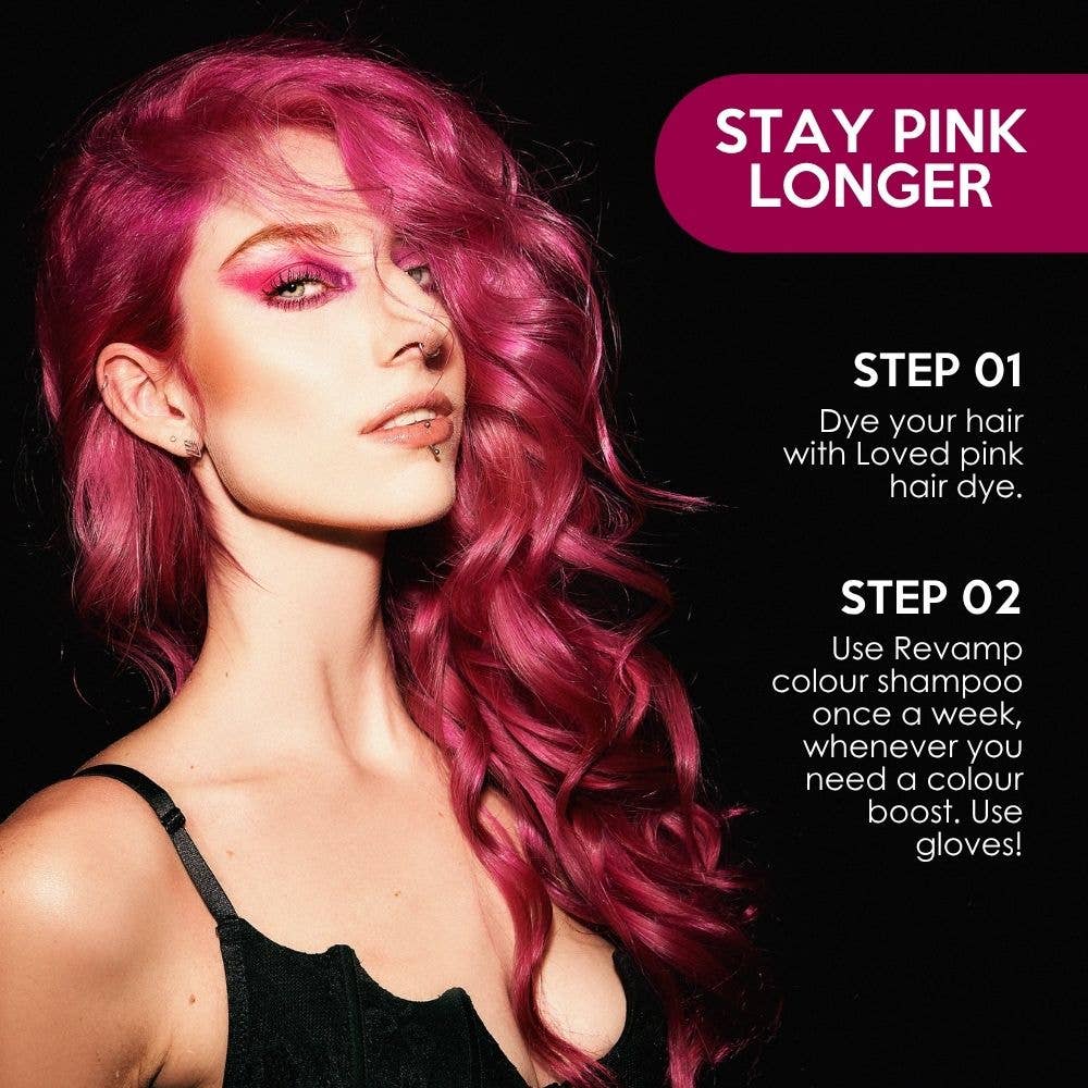 Pink "Refresh" Hair Dye Bundle  - Vegan, cruelty-free