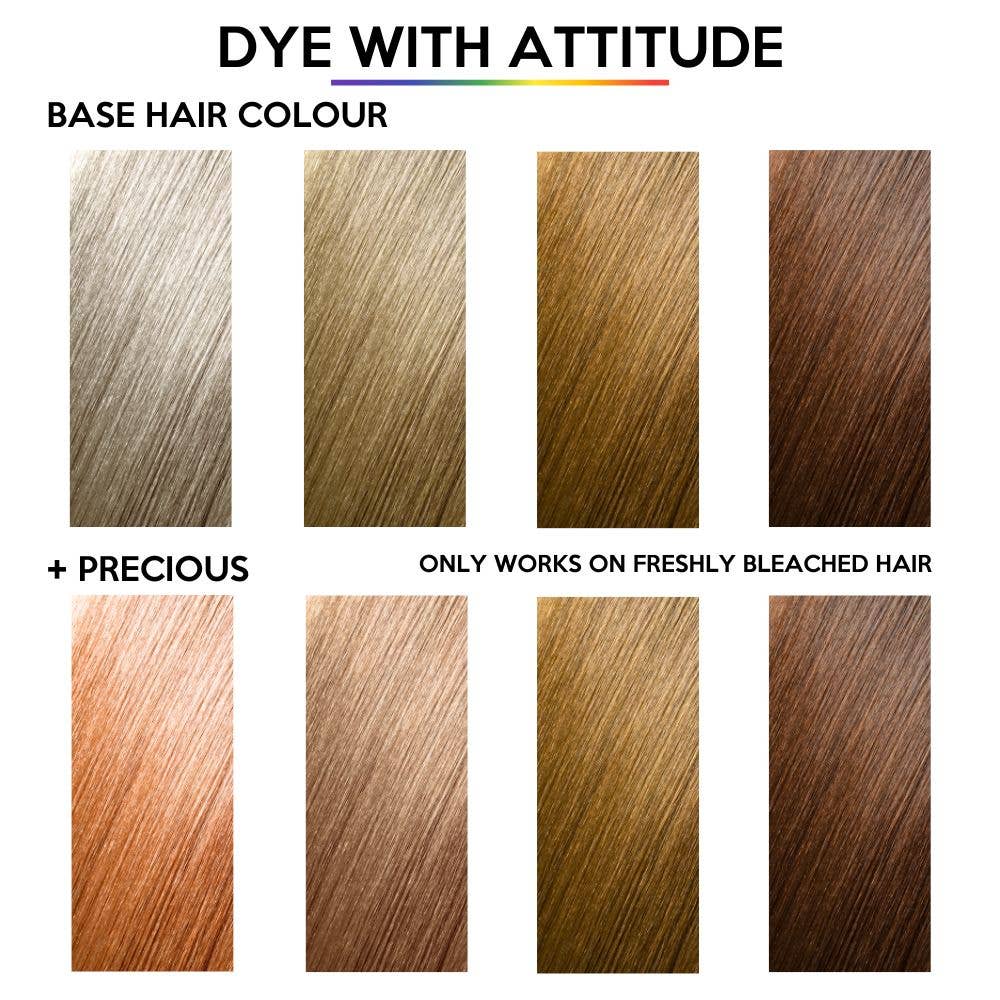 Precious Pastel Peach Hair Dye - Vegan, cruelty-free