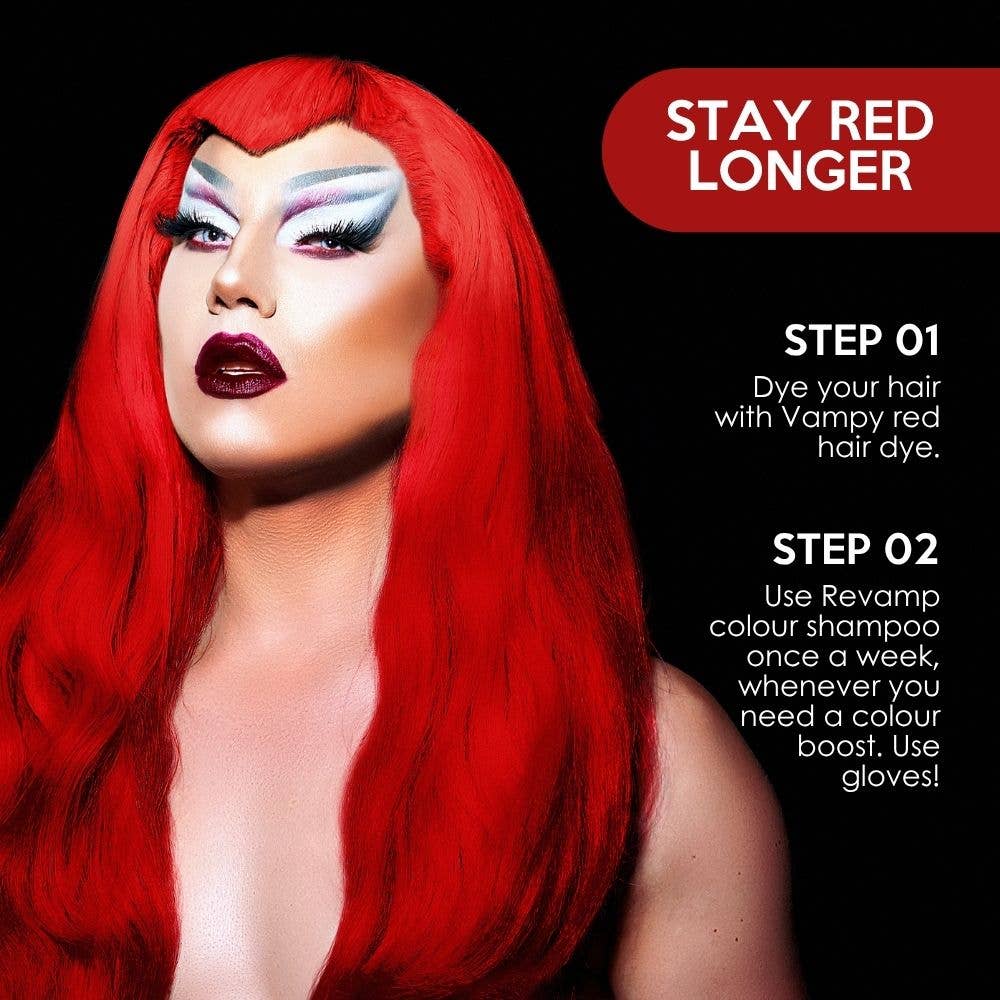 Red "Refresh" Hair Dye Bundle  - Vegan, cruelty-free