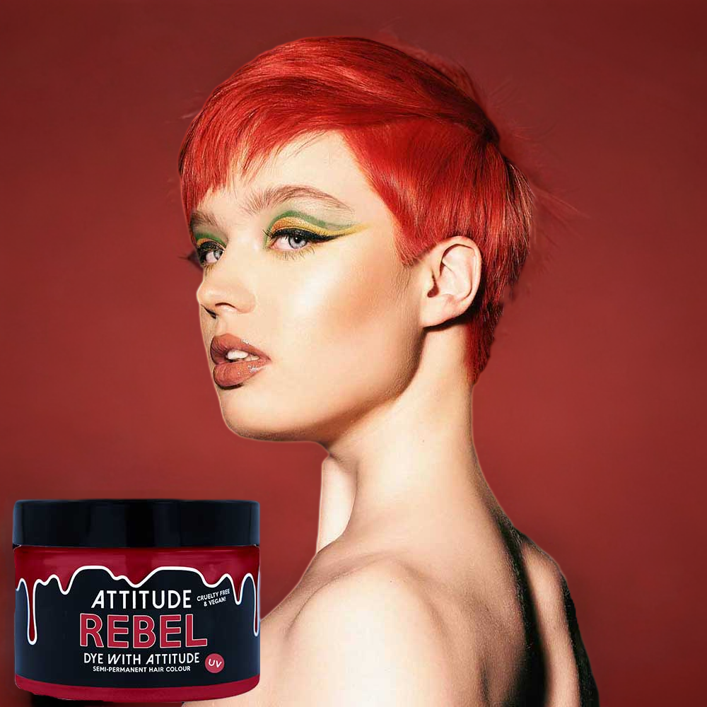 Rebel UV Red Hair Dye - Vegan, cruelty-free