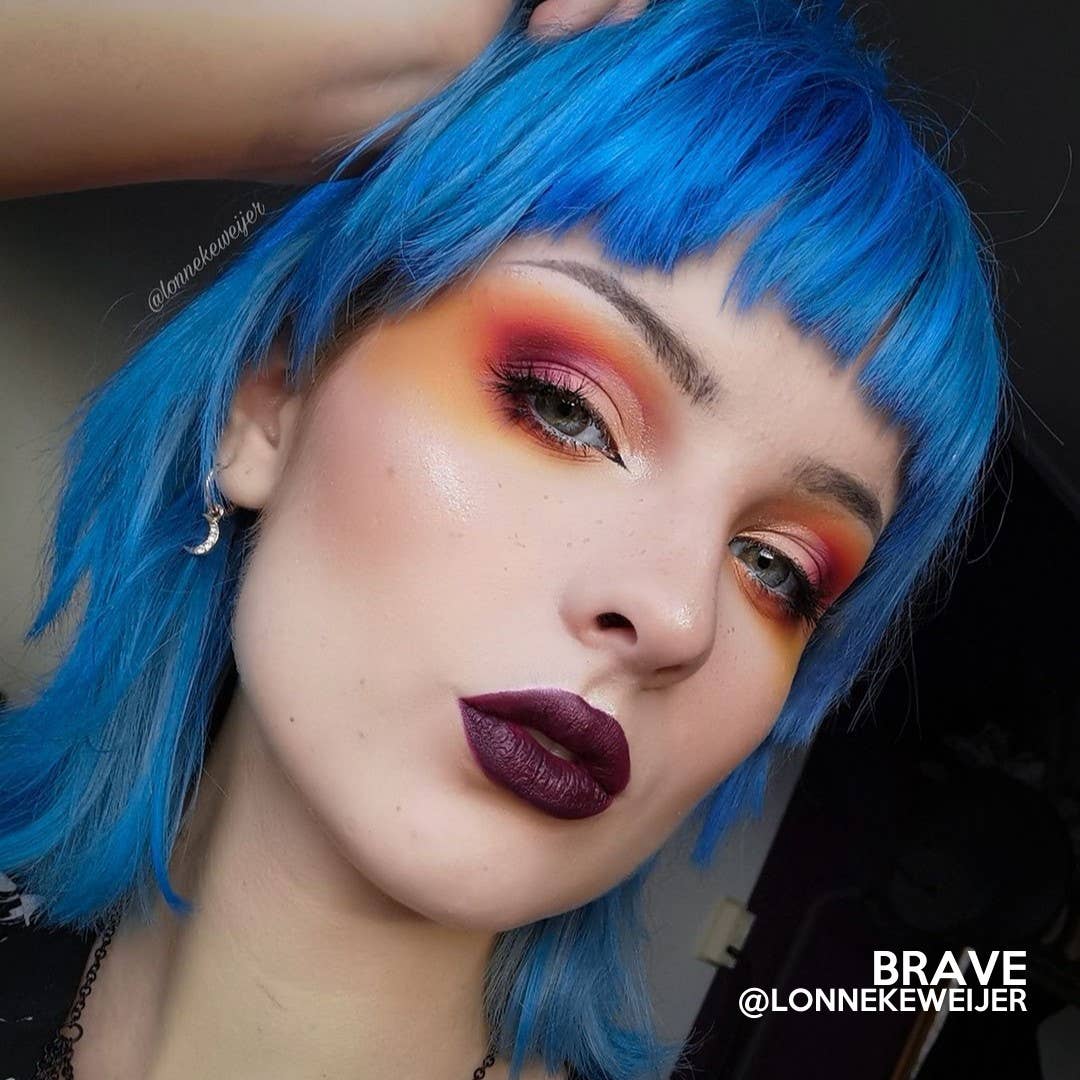Brave Blue Hair Dye - Vegan, cruelty-free