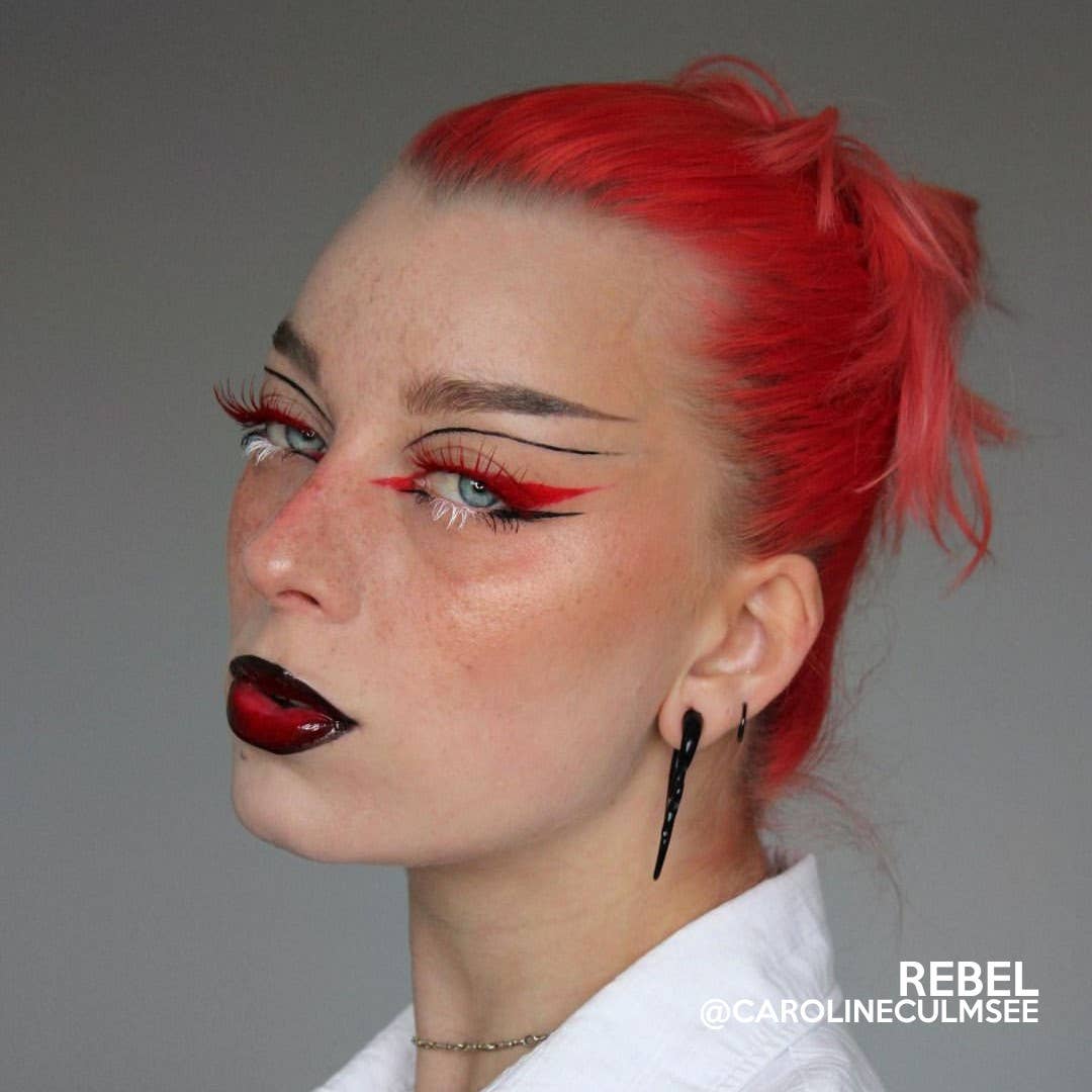 Rebel UV Red Hair Dye - Vegan, cruelty-free