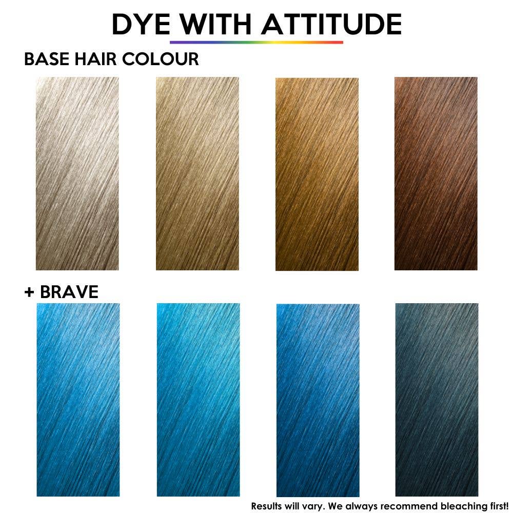 Brave Blue Hair Dye - Vegan, cruelty-free