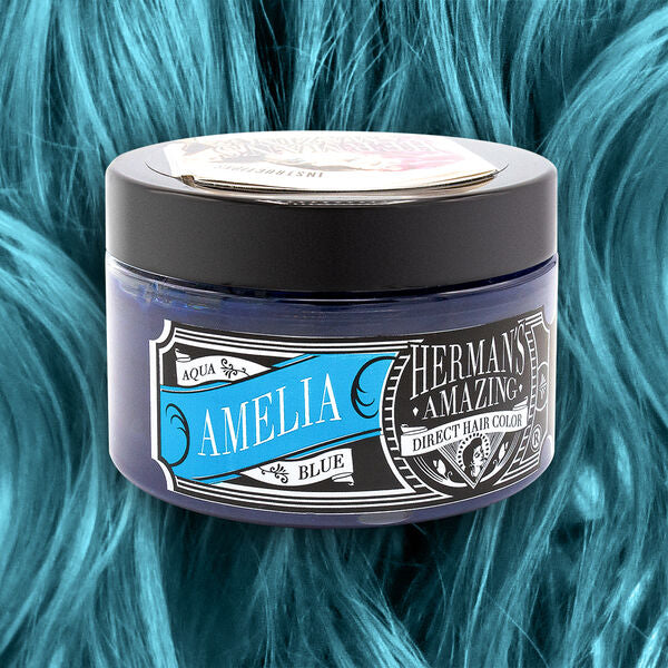 Amelia Aqua Blue Direct Hair Color