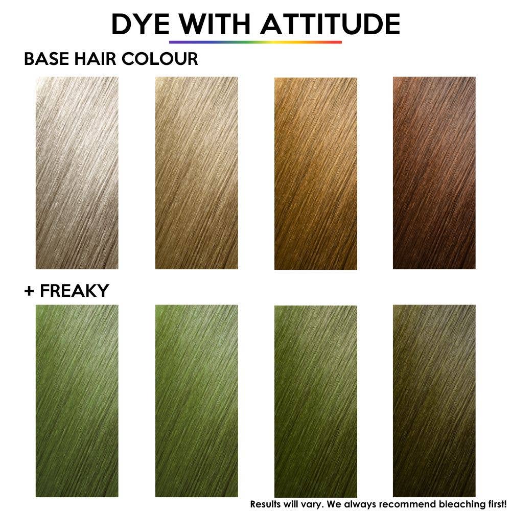 Freaky Olive Green Hair Dye - Vegan, cruelty-free