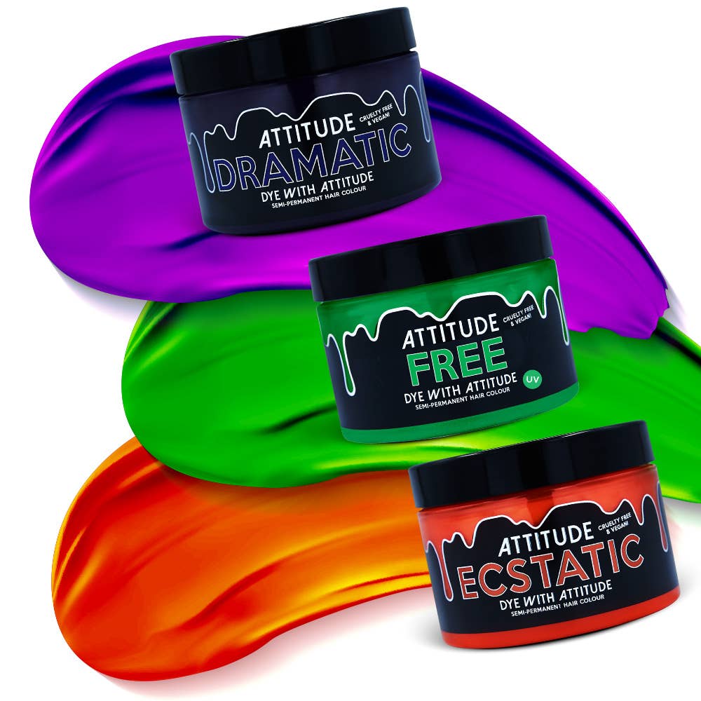 Trick Or Treat Halloween Trio Hair Dye - Vegan, cruelty-free