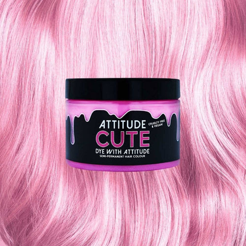 Cute Pastel Pink Hair Dye - Vegan, cruelty-free
