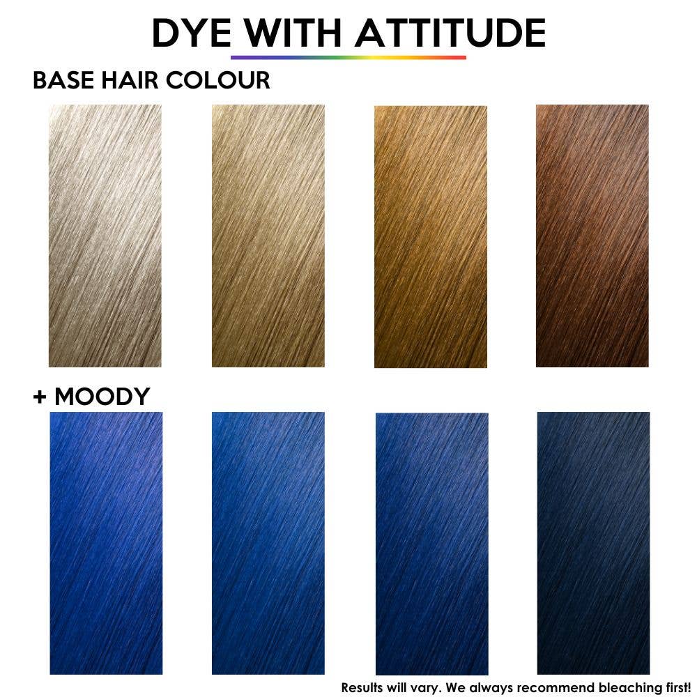 Moody Blue Hair Dye - Vegan, cruelty-free