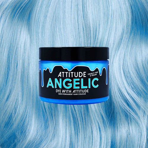 Angelic Pastel Blue Hair Dye - Vegan, cruelty-free