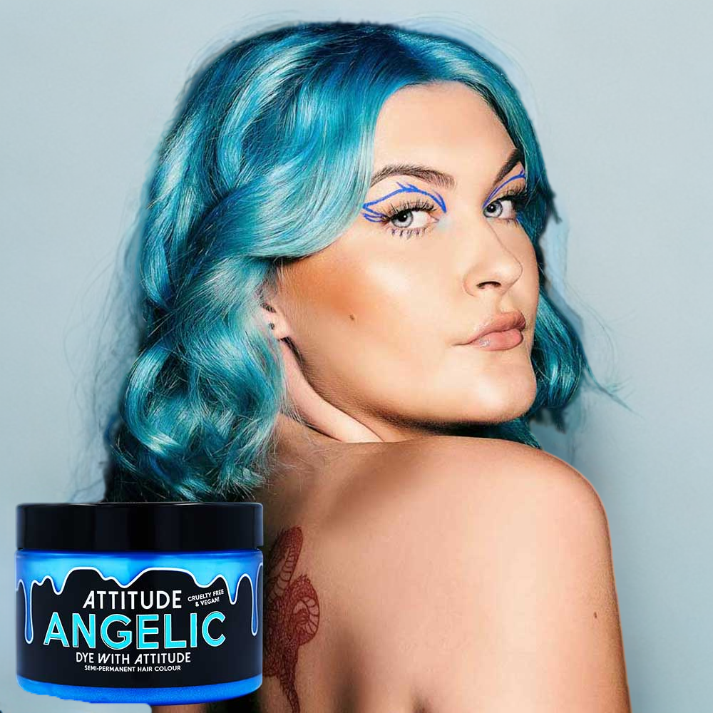 Angelic Pastel Blue Hair Dye - Vegan, cruelty-free
