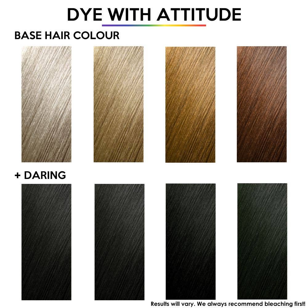 Daring Black Hair Dye - Vegan, cruelty-free