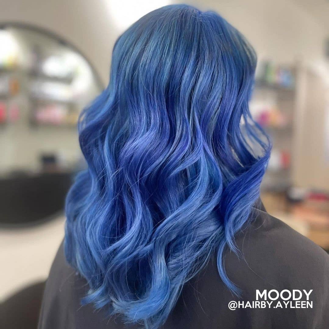 Moody Blue Hair Dye - Vegan, cruelty-free