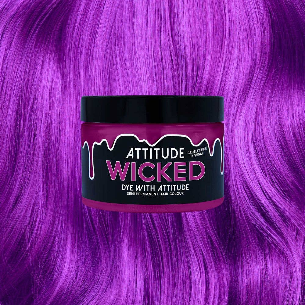 Wicked Purple Hair Dye - Vegan, cruelty-free