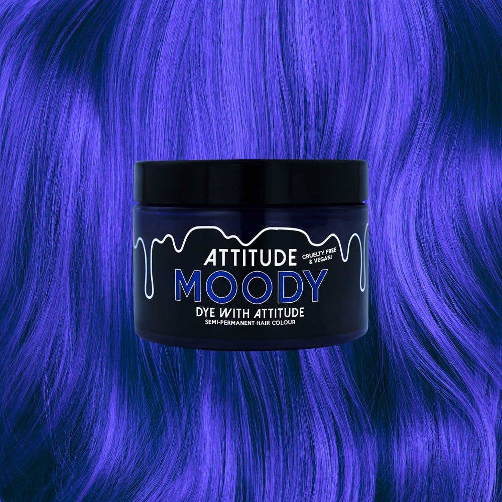 Moody Blue Hair Dye - Vegan, cruelty-free