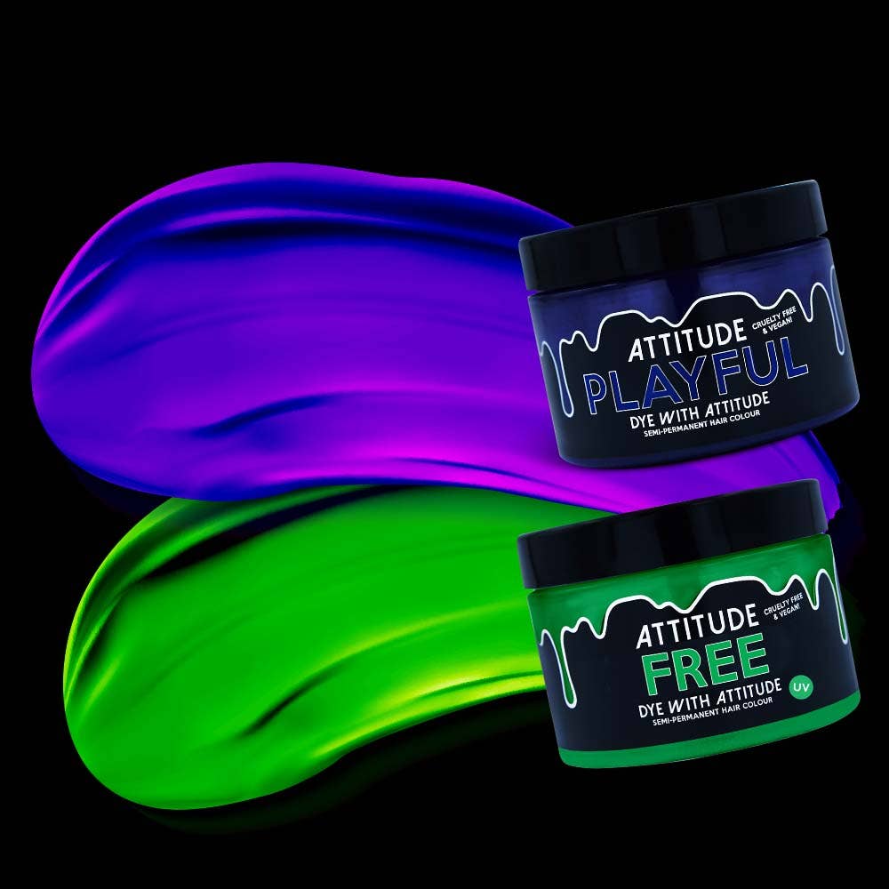 Joker Halloween Duo Hair Dye - Vegan, cruelty-free