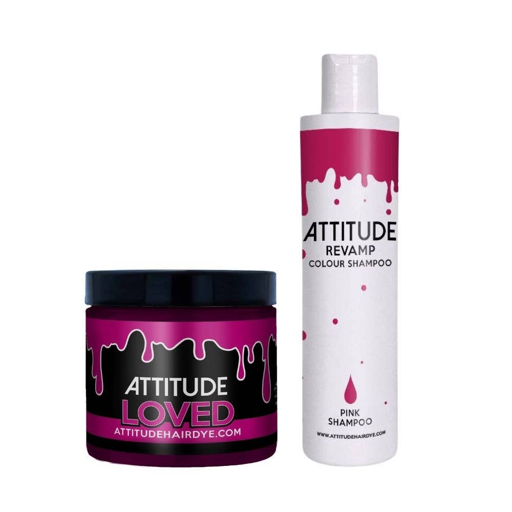 Pink "Refresh" Hair Dye Bundle  - Vegan, cruelty-free