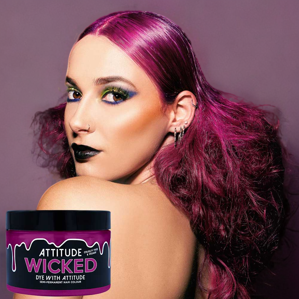 Wicked Purple Hair Dye - Vegan, cruelty-free