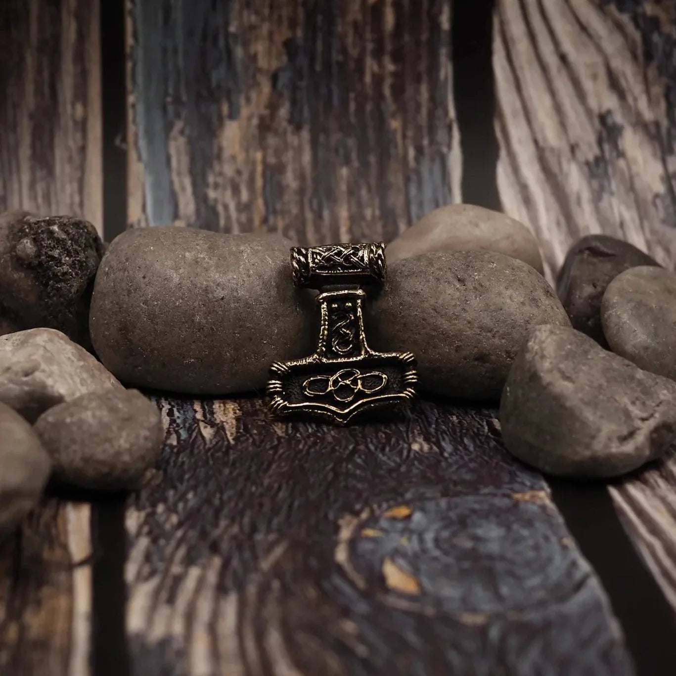 Thor's Hammer in Bronze, Eternal Strength