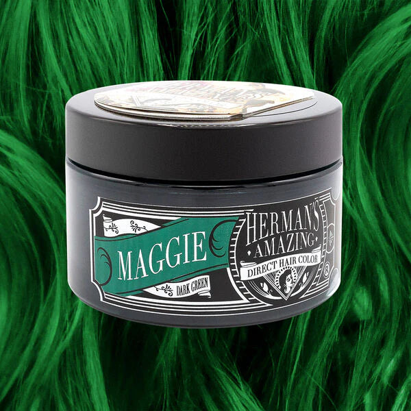 Maggie Dark Green Direct Hair Color