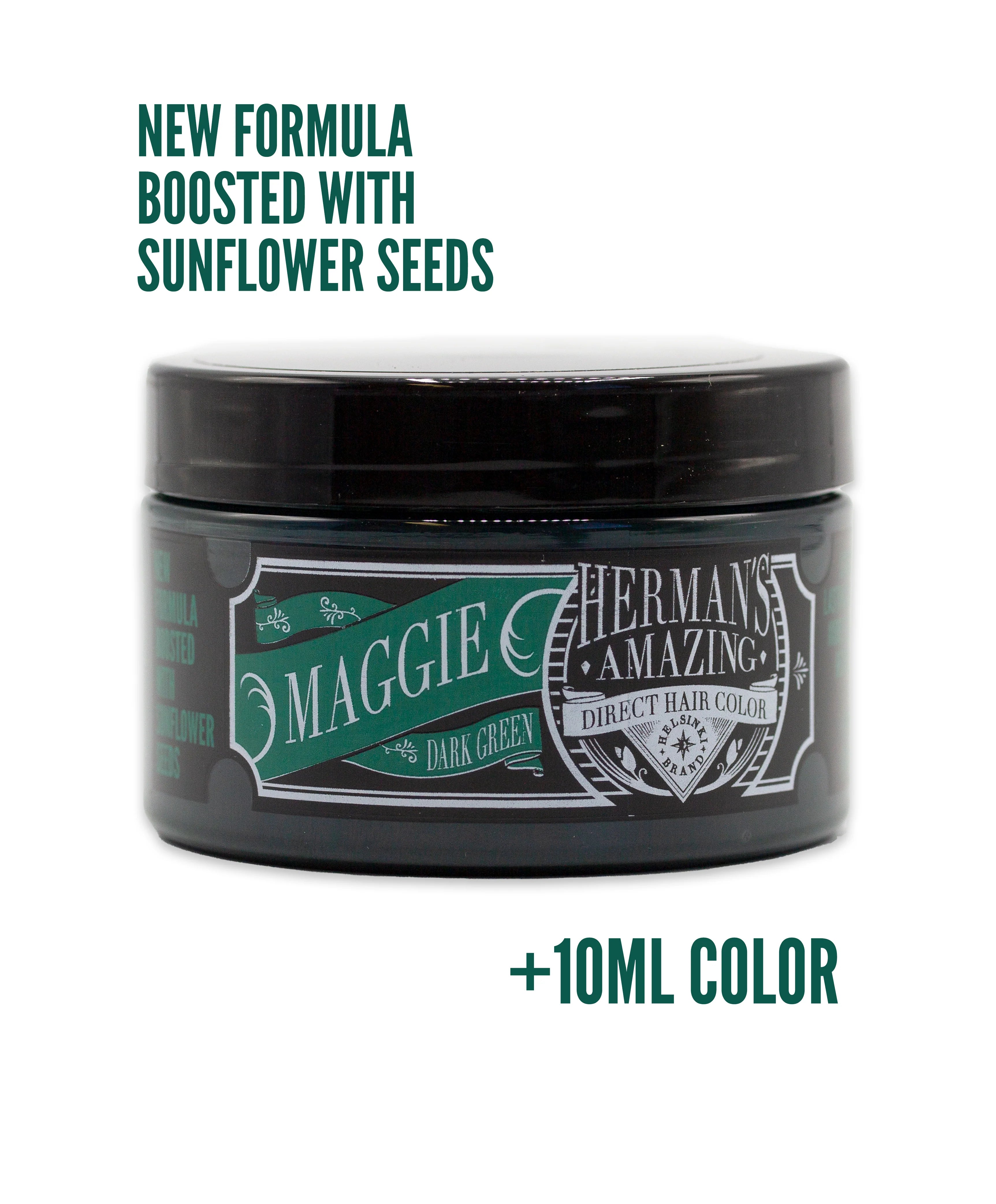 Maggie Dark Green Direct Hair Color