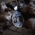Amulett, Ask och Embla ur livets träd, stor.