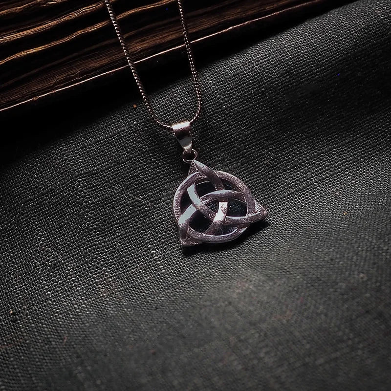 Eternity Knot, Silver-Plated