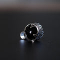 Gotland Pendant, Black Agate