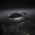 Arched Bracelet with Decoration