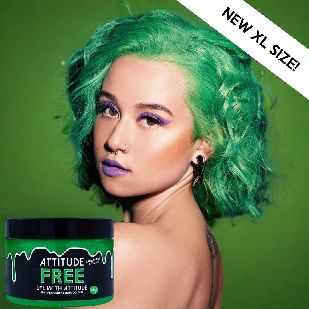 Free Uv Green Hair Dye - Vegan, cruelty-free