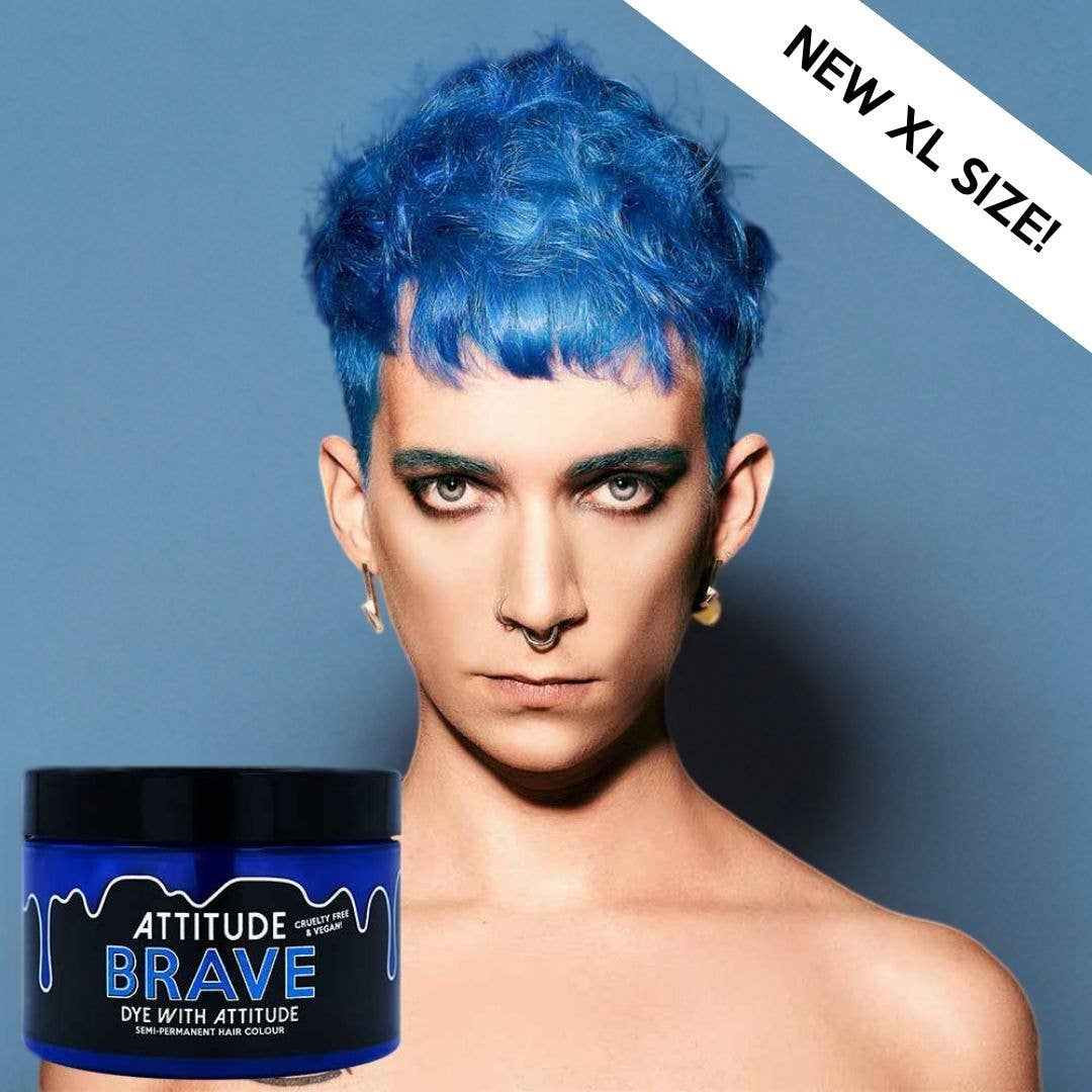 Brave Blue Hair Dye - Vegan, cruelty-free