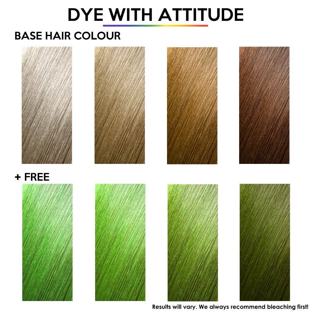 Free Uv Green Hair Dye - Vegan, cruelty-free