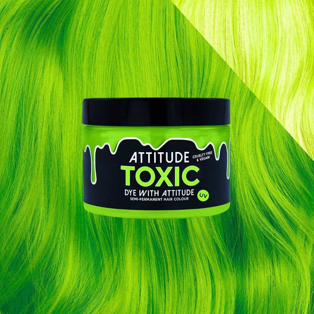 Toxic UV Green Hair Dye - Vegan, cruelty-free