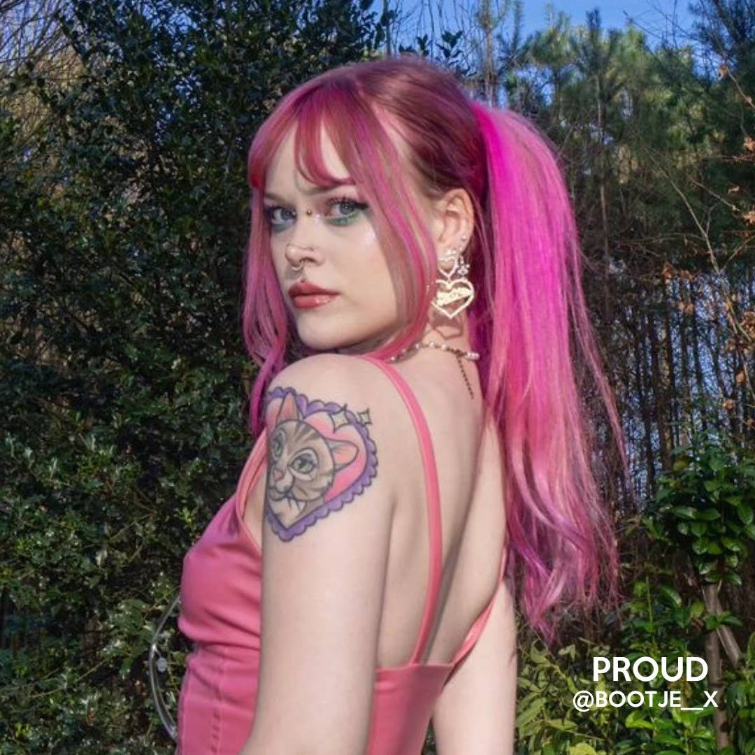 Proud UV Pink Hair Dye - Vegan, cruelty-free