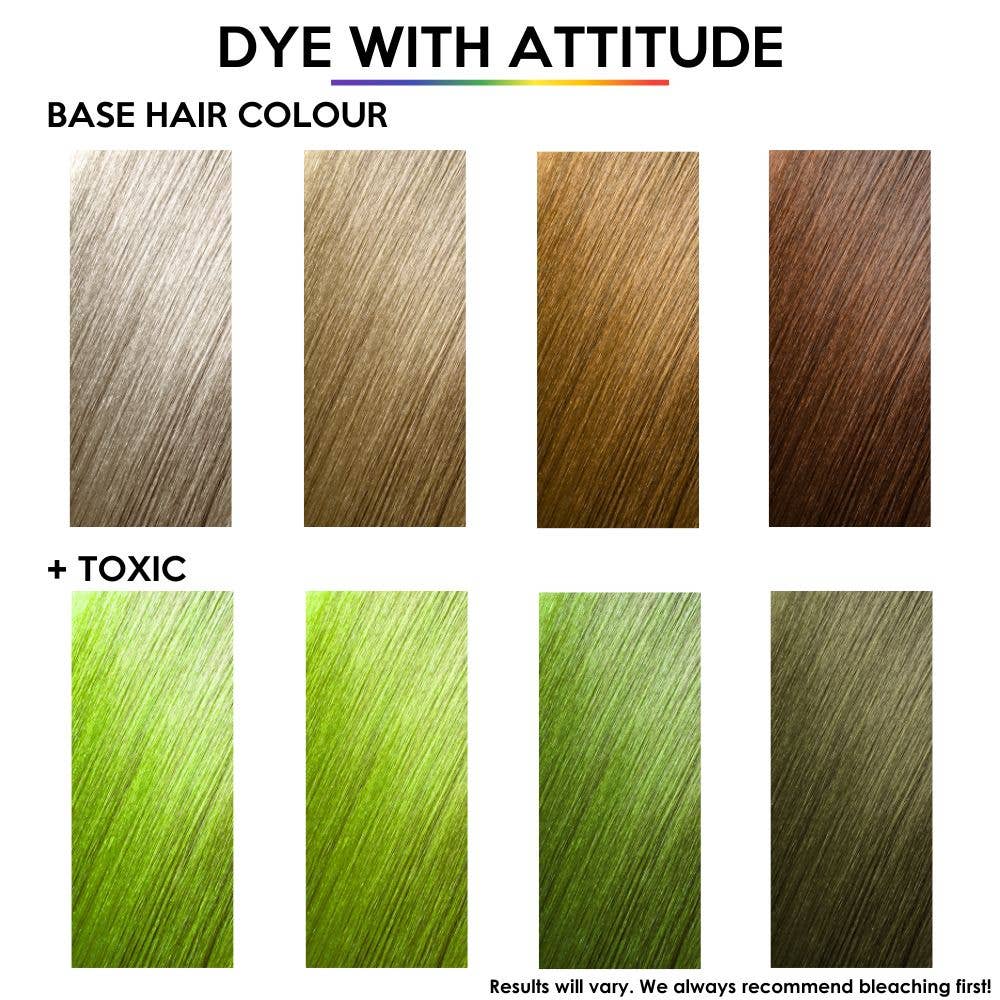 Toxic UV Green Hair Dye - Vegan, cruelty-free