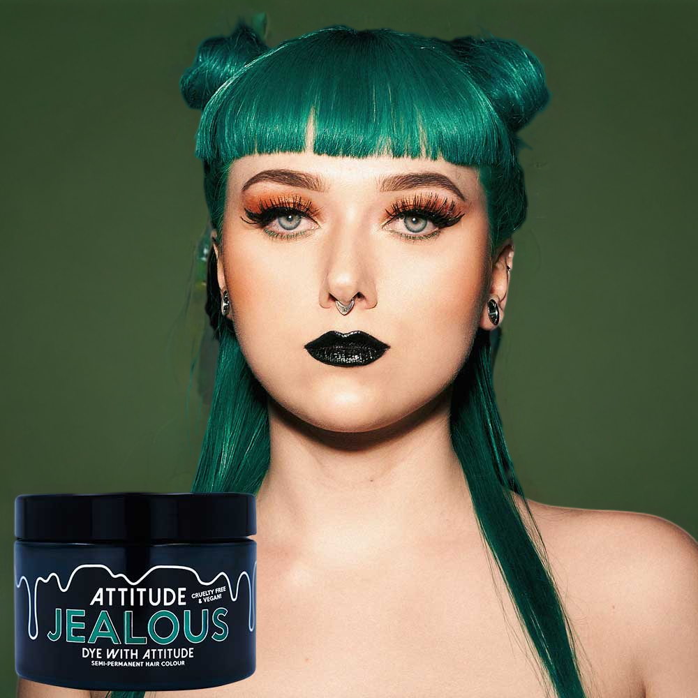 Jealous Green Hair Dye - Vegan, cruelty-free