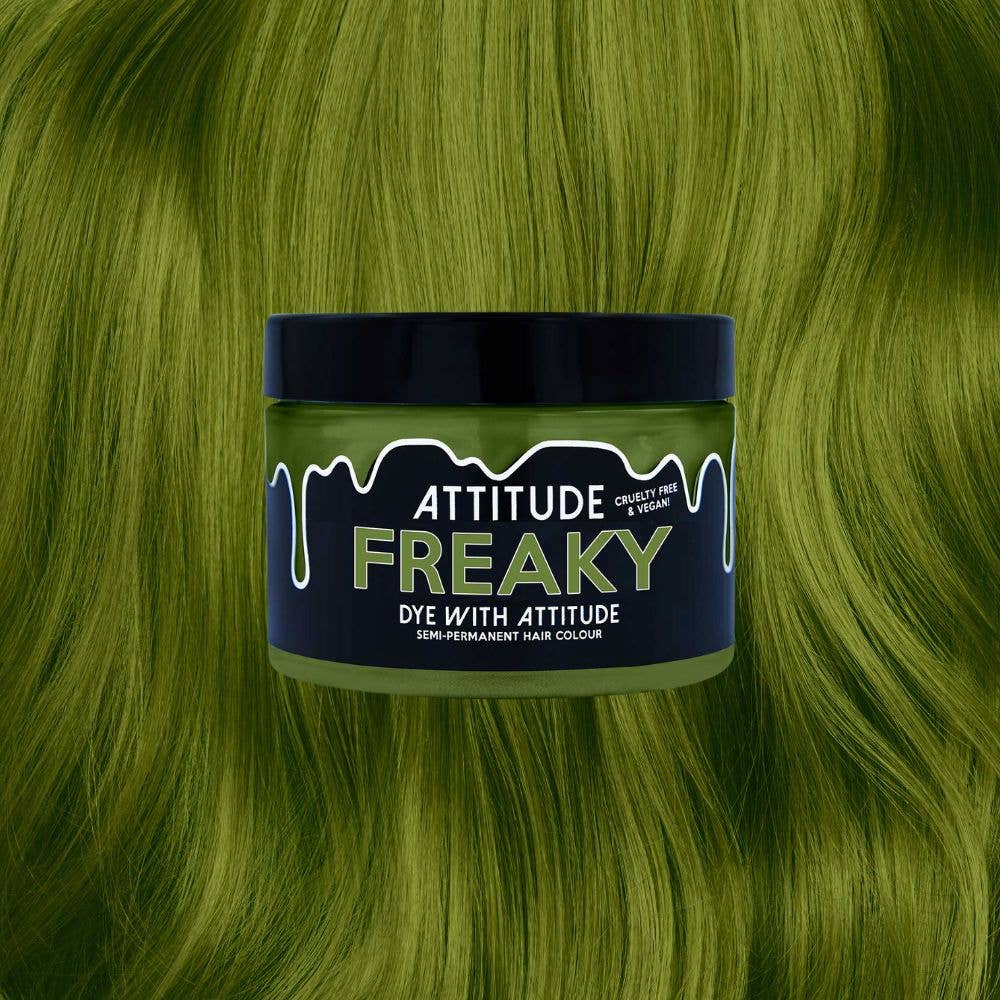 Freaky Olive Green Hair Dye - Vegan, cruelty-free