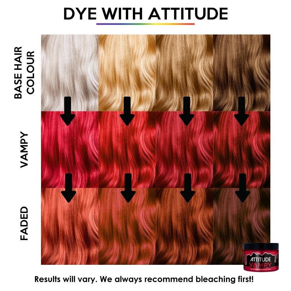 Red "Refresh" Hair Dye Bundle  - Vegan, cruelty-free