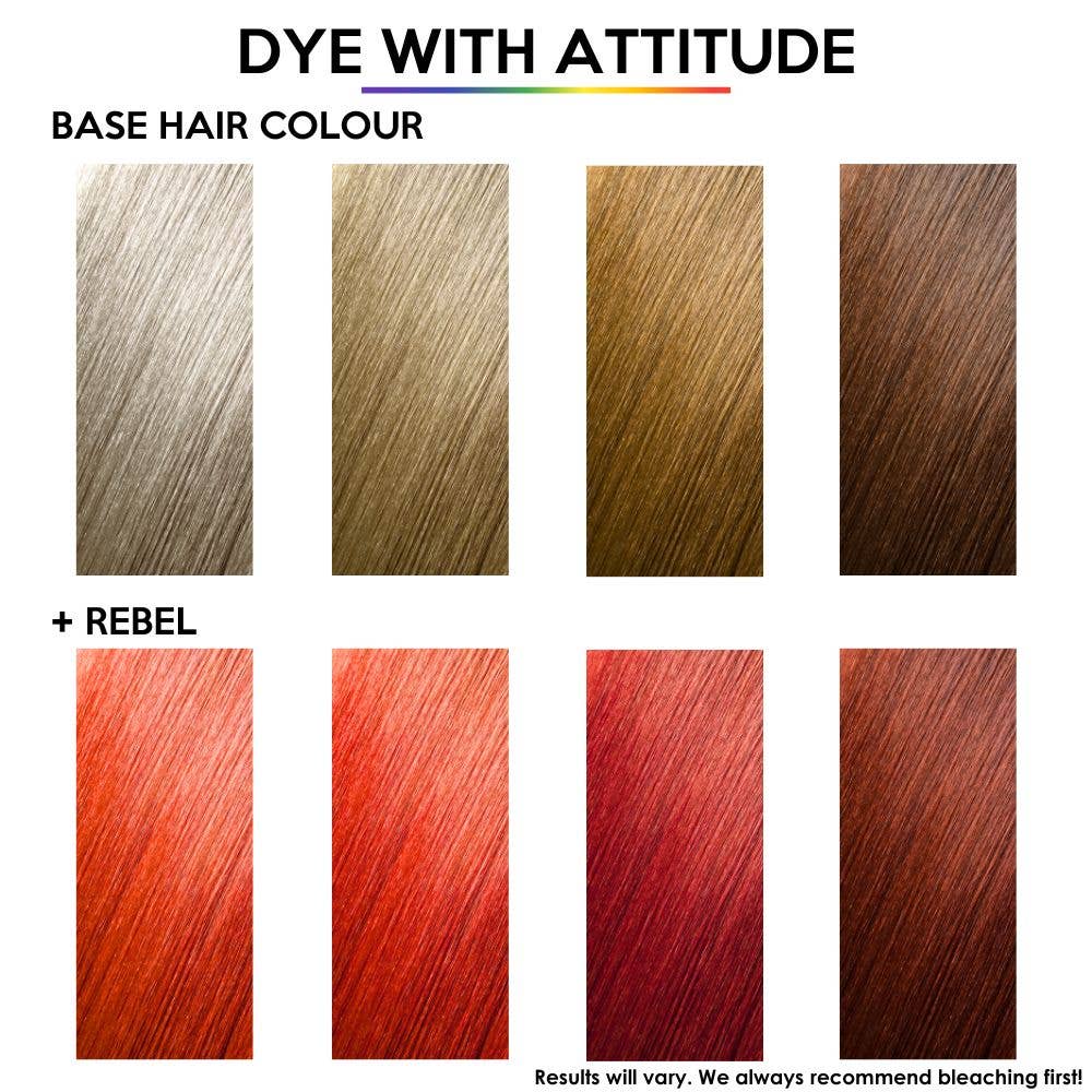 Rebel UV Red Hair Dye - Vegan, cruelty-free