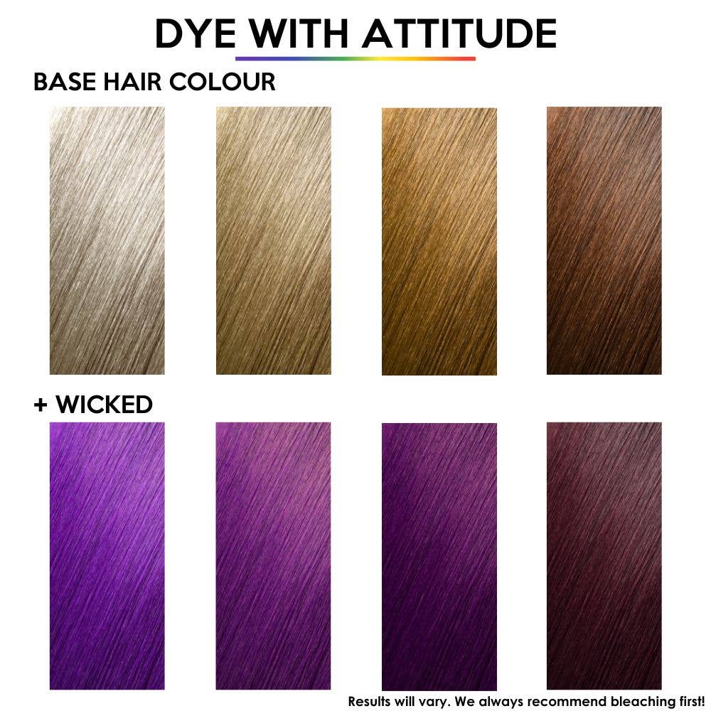 Wicked Purple Hair Dye - Vegan, cruelty-free